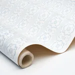 SUNDA HAND BLOCKED PRINT - SKY Schumacher Wallpaper | Wallpa SUNDA HAND BLOCKED PRINT SKY Schumacher Wallpaper wallpaper - SKU 5011223