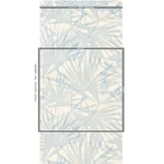 SUNLIT PALM SISAL CHAMBRAY Schumacher Wallpaper wallpaper - SKU 5012040