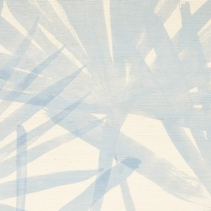 SUNLIT PALM SISAL CHAMBRAY Schumacher Wallpaper wallpaper - SKU 5012040