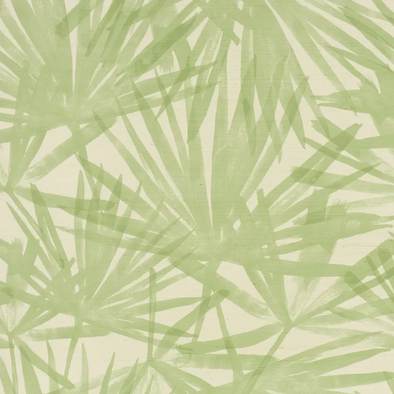 Schumacher SUNLIT PALM SISAL wallpaper