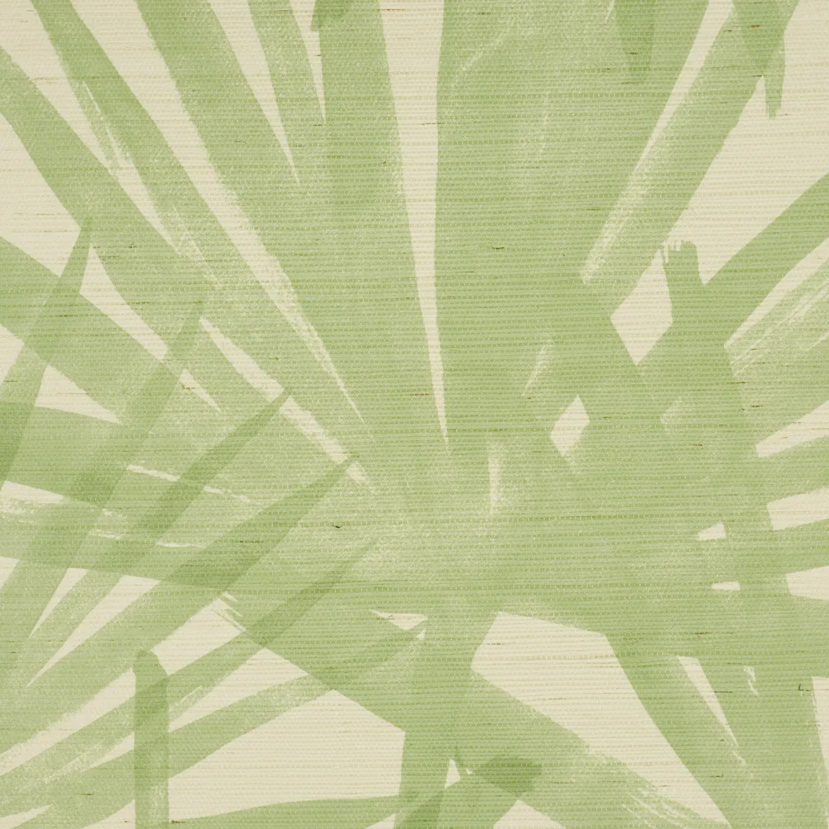 SUNLIT PALM SISAL PISTACHIO Schumacher Wallpaper wallpaper - SKU 5012042