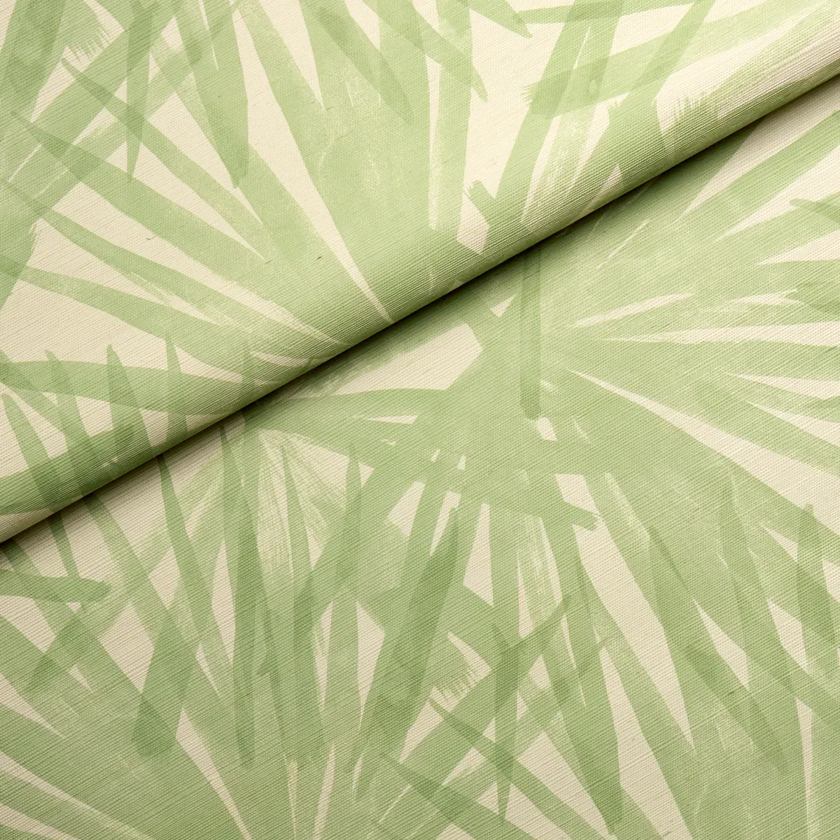 SUNLIT PALM SISAL PISTACHIO Schumacher Wallpaper wallpaper - SKU 5012042