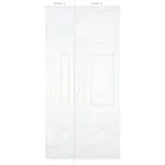 SWEDISH MANOR PANEL B - WHITE Schumacher Wallpaper | Wallpap SWEDISH MANOR PANEL B WHITE Schumacher Wallpaper wallpaper - SKU 5015171