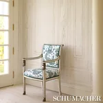 SWEDISH MANOR PANEL B - WHITE Schumacher Wallpaper | Wallpap SWEDISH MANOR PANEL B WHITE Schumacher Wallpaper wallpaper - SKU 5015171
