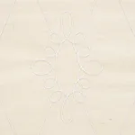 SYLVIE EMBROIDERED SISAL IVORY Schumacher Wallpaper wallpaper - SKU 5009270