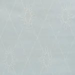 SYLVIE EMBROIDERED SISAL WATER BLUE Schumacher Wallpaper wallpaper - SKU 5009271