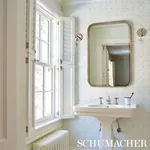 TABITHA - ORPINGTON BLUE Schumacher Wallpaper | Wallpaper Tw TABITHA ORPINGTON BLUE Schumacher Wallpaper wallpaper - SKU 5012200