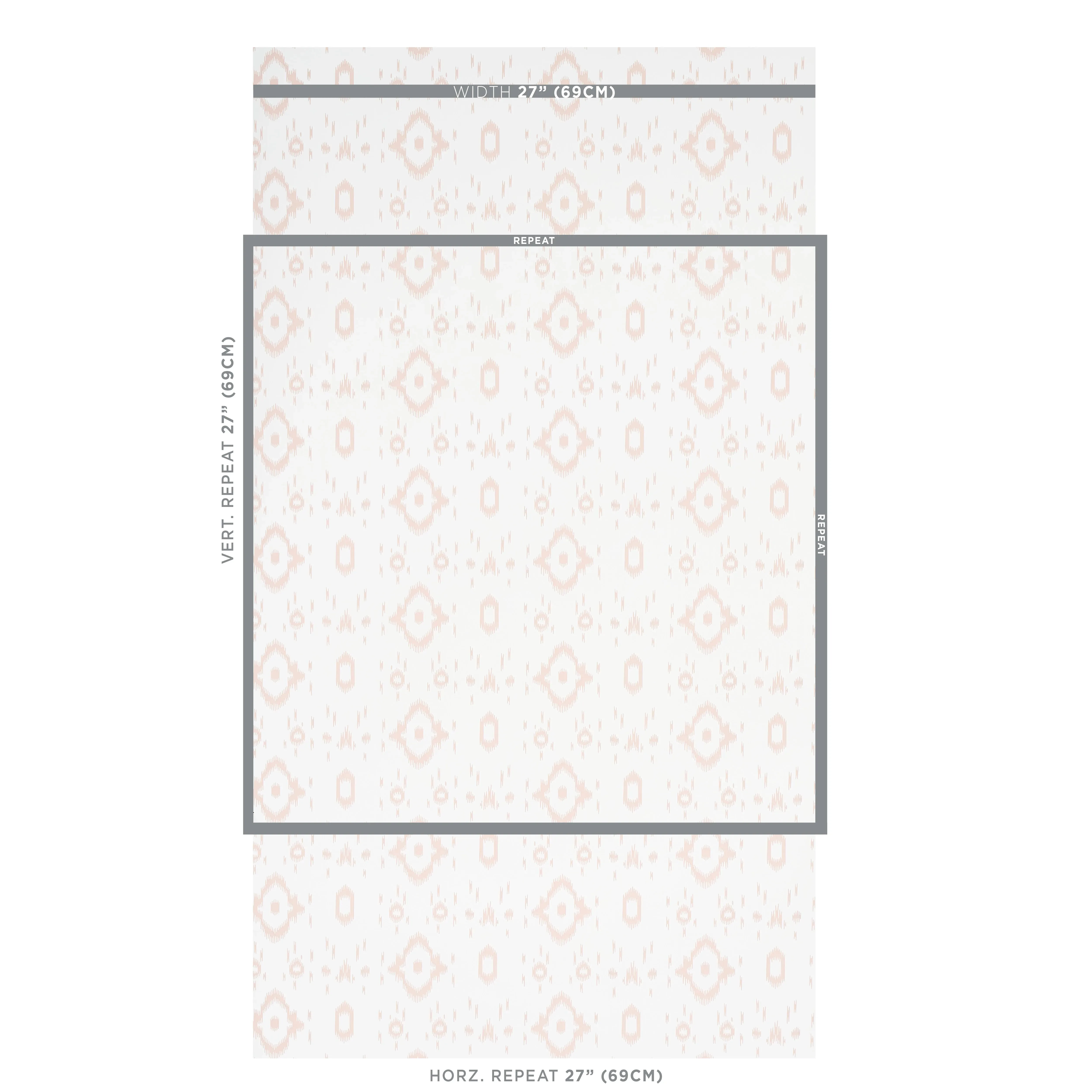 TABITHA QUIET PINK Schumacher Wallpaper wallpaper - SKU 5012201