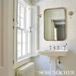 TABITHA - QUIET PINK Schumacher Wallpaper | Wallpaper Twins TABITHA QUIET PINK Schumacher Wallpaper wallpaper - SKU 5012201