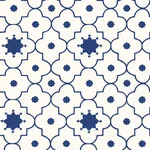 Taj Trellis - JAIPUR BLUE Schumacher Wallpaper | Wallpaper T Taj Trellis JAIPUR BLUE Schumacher Wallpaper wallpaper - SKU 5006620
