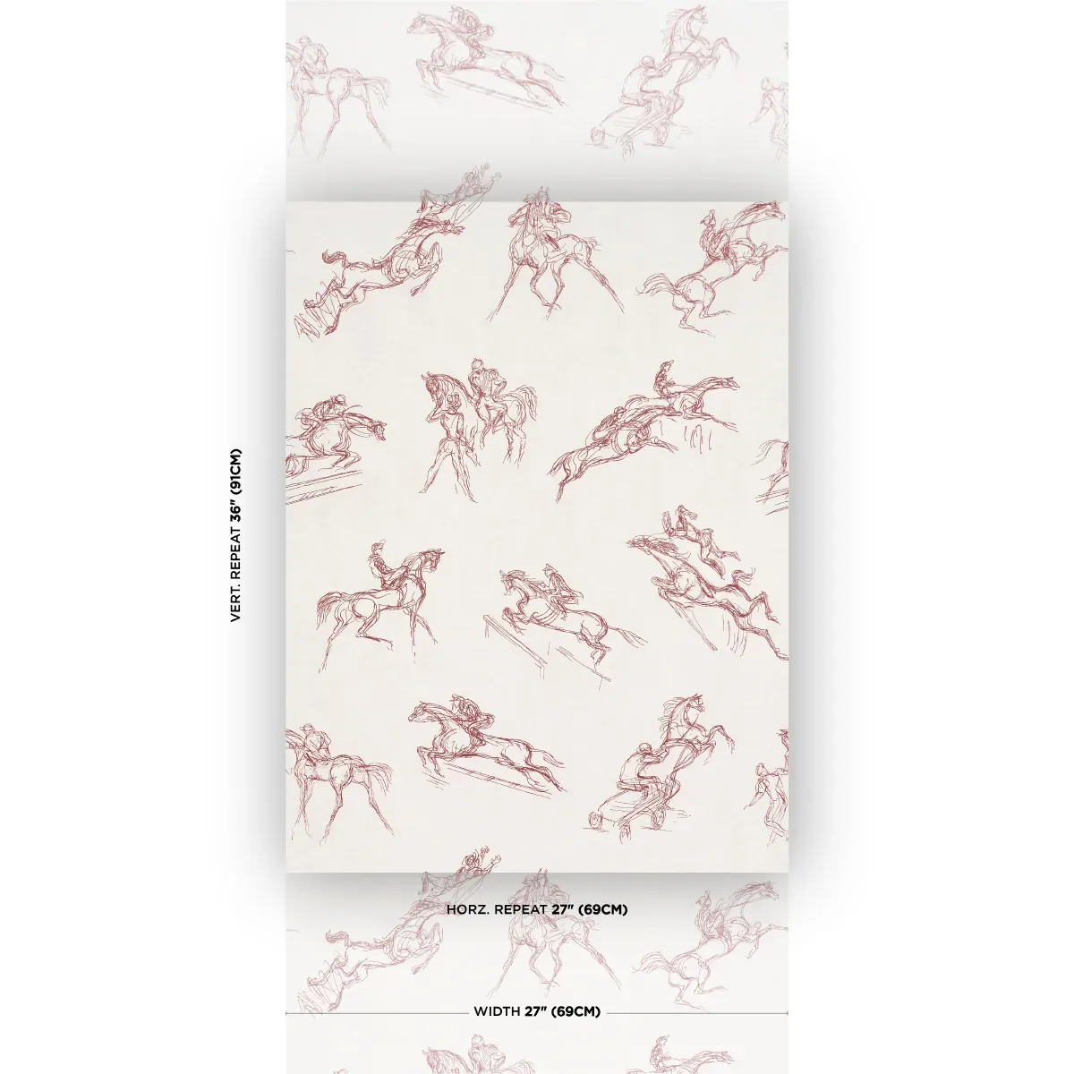 TANBARK - DARK RED Schumacher Wallpaper | Wallpaper Twins TANBARK DARK RED Schumacher Wallpaper wallpaper - SKU 5017391
