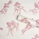 TANBARK - DARK RED Schumacher Wallpaper | Wallpaper Twins TANBARK DARK RED Schumacher Wallpaper wallpaper - SKU 5017391