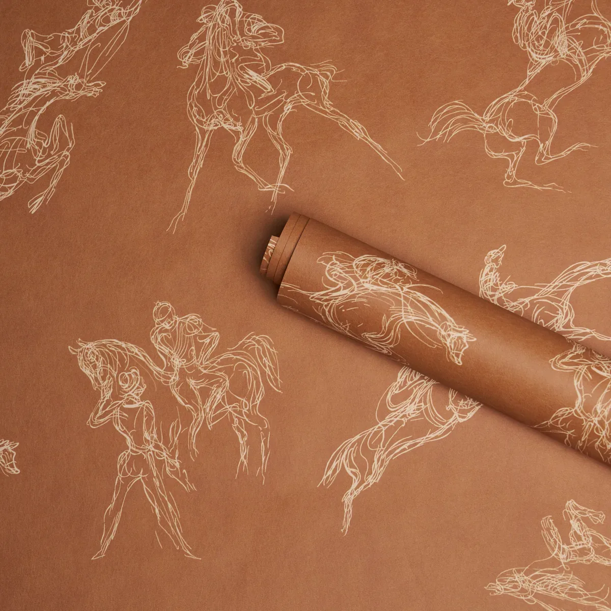 TANBARK - EARTHY BROWN Schumacher Wallpaper | Wallpaper Twin TANBARK EARTHY BROWN Schumacher Wallpaper wallpaper - SKU 5017390