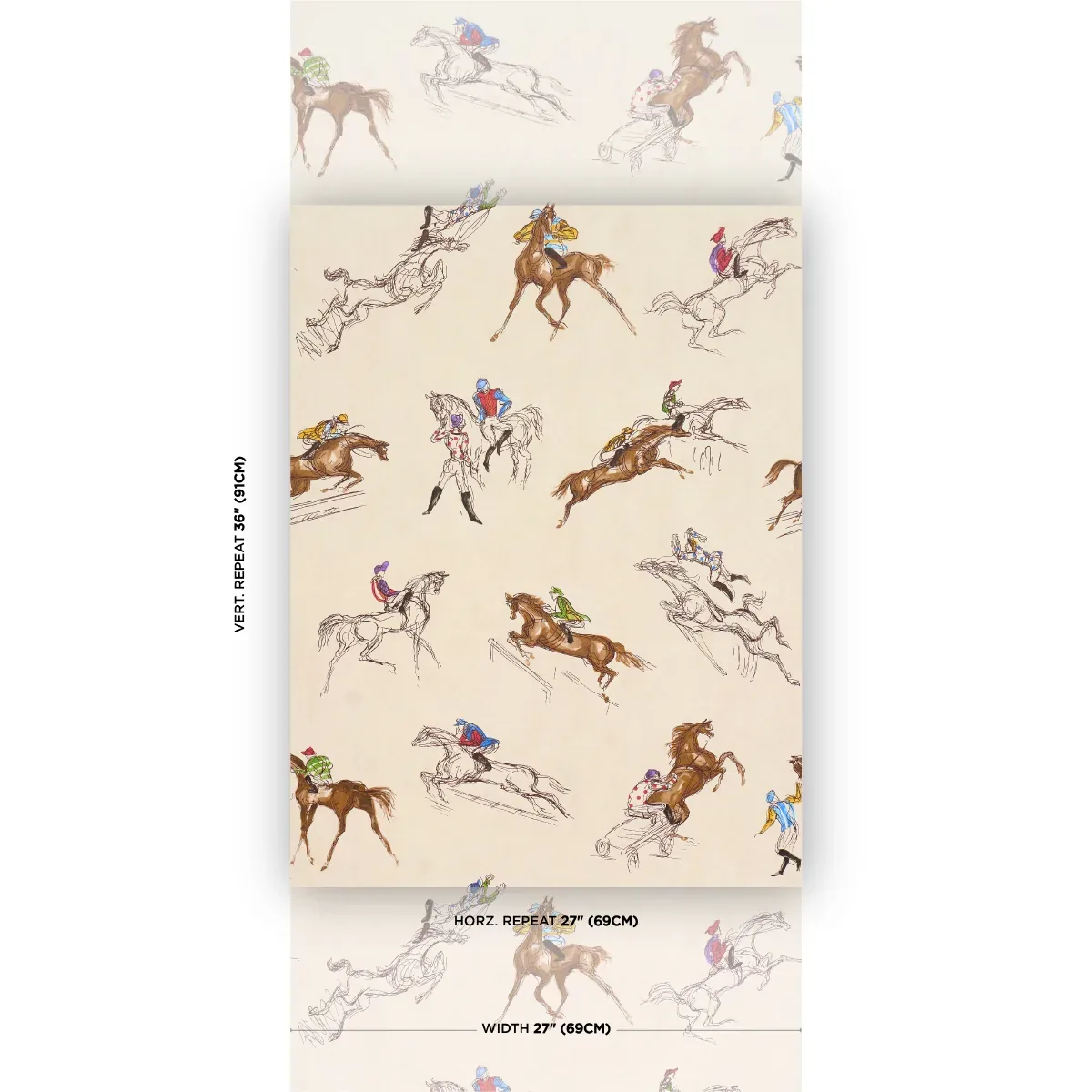 TANBARK MULTI MULTI Schumacher Wallpaper wallpaper - SKU 5017400