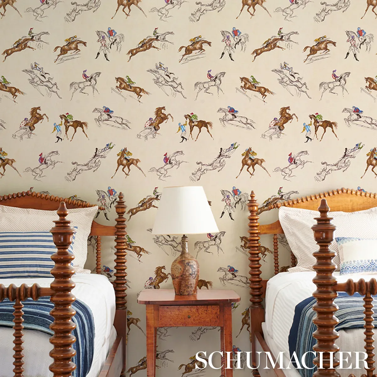 TANBARK MULTI MULTI Schumacher Wallpaper wallpaper - SKU 5017400