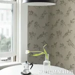 TANBARK OLIVE Schumacher Wallpaper wallpaper - SKU 5017392
