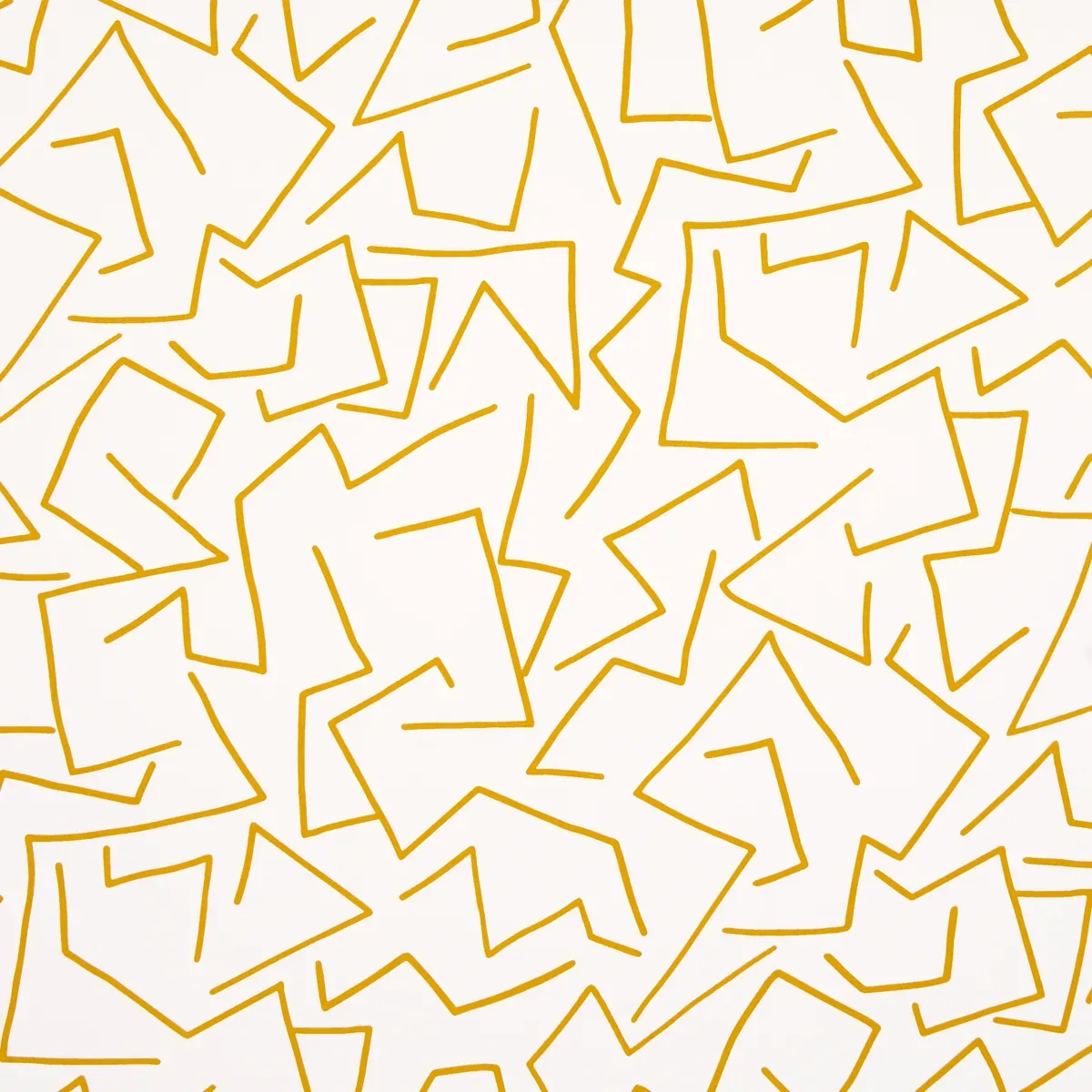 TANGENT OCHRE Schumacher Wallpaper wallpaper - SKU 5014000