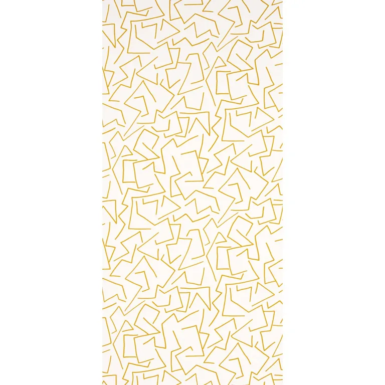 Schumacher TANGENT wallpaper, color OCHRE, SKU 5014000