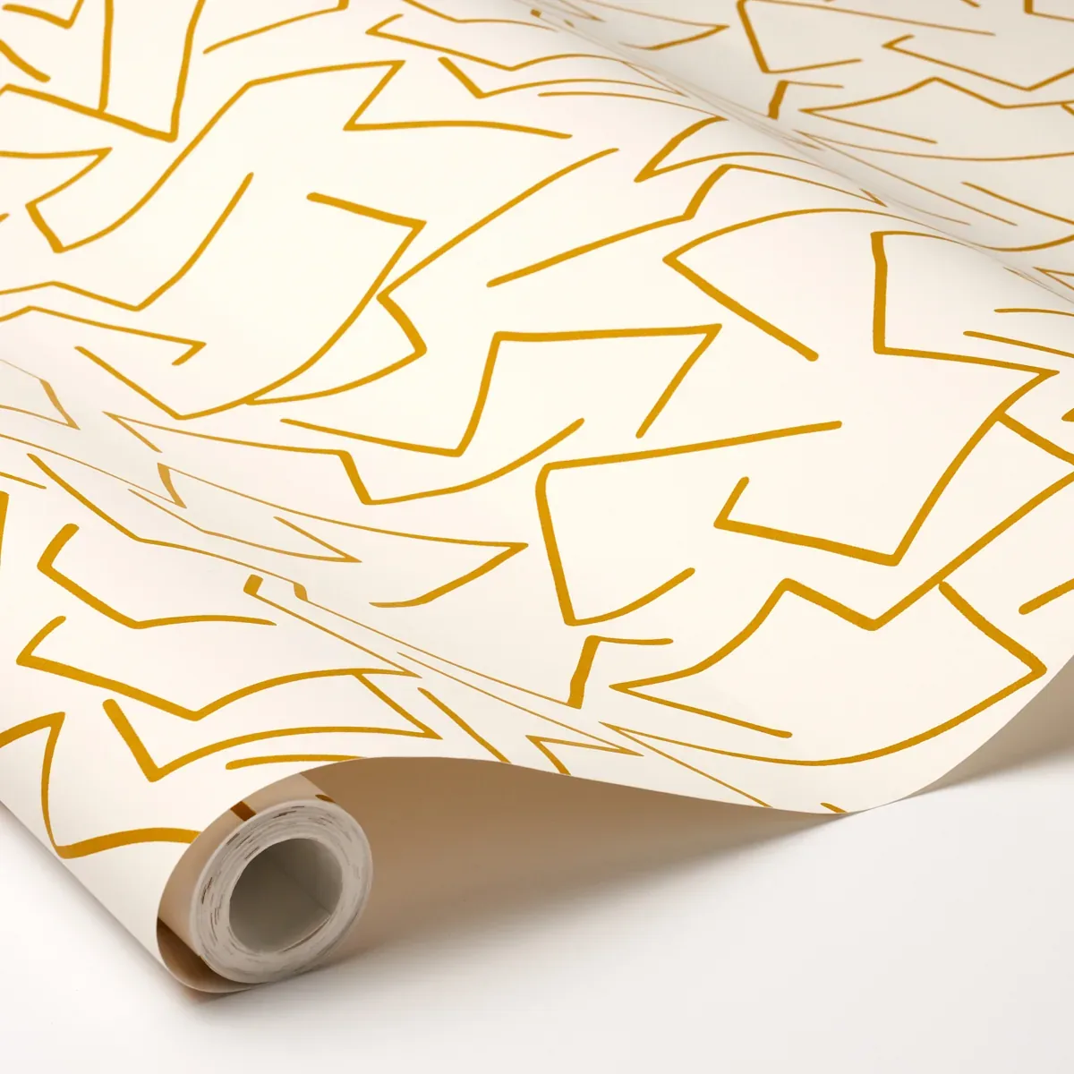 TANGENT - OCHRE Schumacher Wallpaper | Wallpaper Twins TANGENT OCHRE Schumacher Wallpaper wallpaper - SKU 5014000