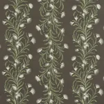 TASMANIAN MIMOSA - BROWN &GREEN Schumacher Wallpaper | Wallp TASMANIAN MIMOSA BROWN &GREEN Schumacher Wallpaper wallpaper - SKU 5015361