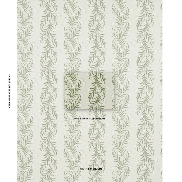 color IVORY & GREEN