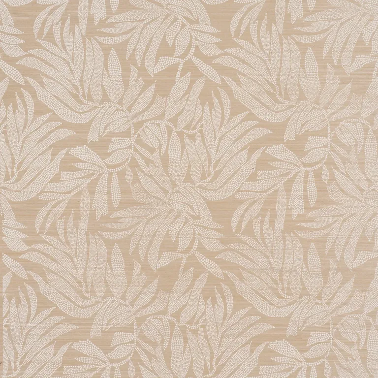 Schumacher TAYRONA PALM MOSAIC SISAL wallpaper