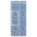 TEMPLE GARDEN II - BLUE Schumacher Wallpaper | Wallpaper Twi TEMPLE GARDEN II BLUE Schumacher Wallpaper wallpaper - SKU 5011962