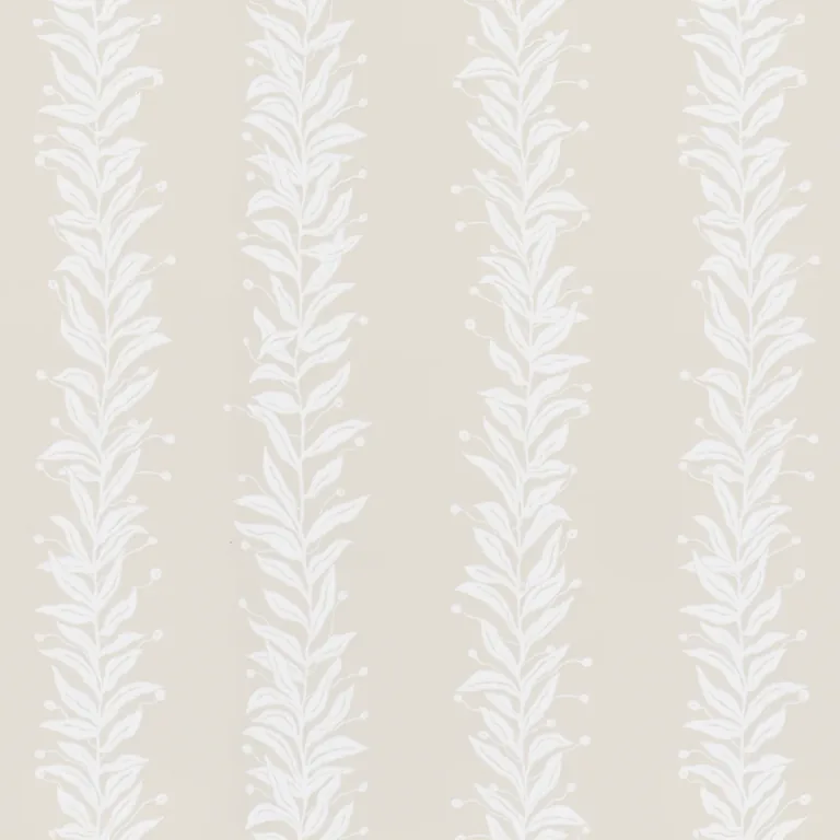 Schumacher TENDRIL STRIPE wallpaper, color NATURAL, SKU 5015491