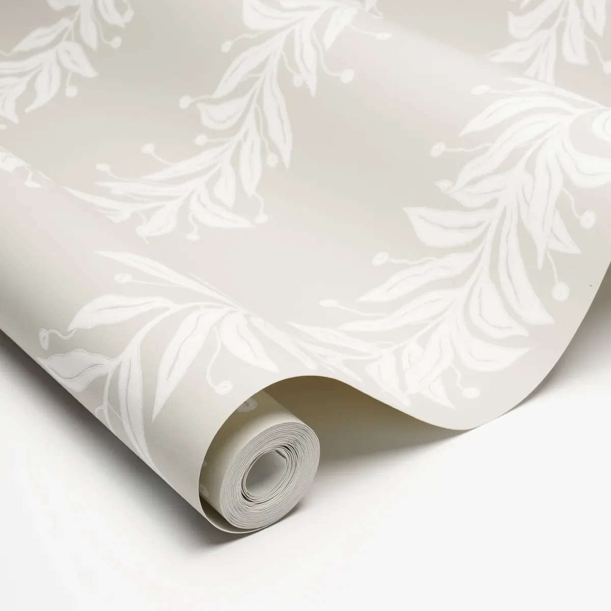 TENDRIL STRIPE - NATURAL Schumacher Wallpaper | Wallpaper Tw TENDRIL STRIPE NATURAL Schumacher Wallpaper wallpaper - SKU 5015491
