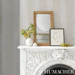 TENDRIL STRIPE - NATURAL Schumacher Wallpaper | Wallpaper Tw TENDRIL STRIPE NATURAL Schumacher Wallpaper wallpaper - SKU 5015491