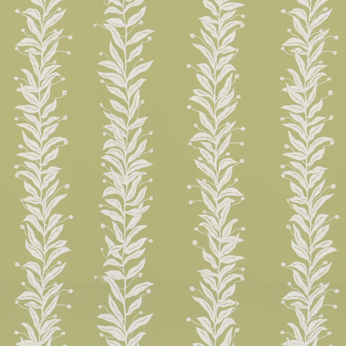 TENDRIL STRIPE OLIVE Schumacher Wallpaper wallpaper - SKU 5015492