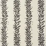 TENDRIL STRIPE SISAL BLACK & CREAM Schumacher Wallpaper wallpaper - SKU 5015562