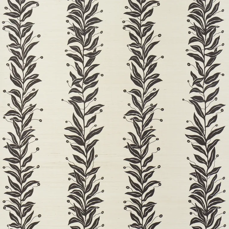 Schumacher TENDRIL STRIPE SISAL wallpaper