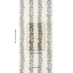 TENDRIL STRIPE SISAL BLACK & CREAM Schumacher Wallpaper wallpaper - SKU 5015562