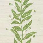 TENDRIL STRIPE SISAL OLIVE Schumacher Wallpaper wallpaper - SKU 5015560