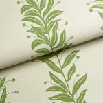 TENDRIL STRIPE SISAL OLIVE Schumacher Wallpaper wallpaper - SKU 5015560