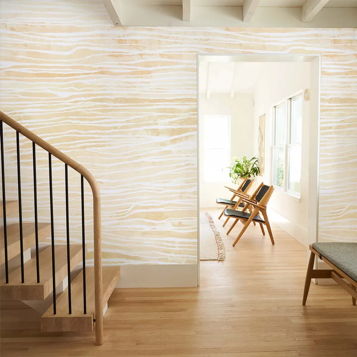 TERRA PANEL SET EROSION Schumacher Wallpaper wallpaper - SKU 5014703
