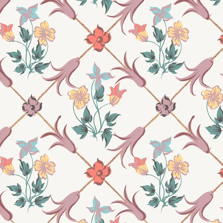 Schumacher TESSIN wallpaper, color MULTI, SKU 4504