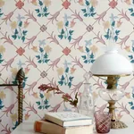 TESSIN - MULTI Schumacher Wallpaper | Wallpaper Twins TESSIN MULTI Schumacher Wallpaper wallpaper - SKU 4504