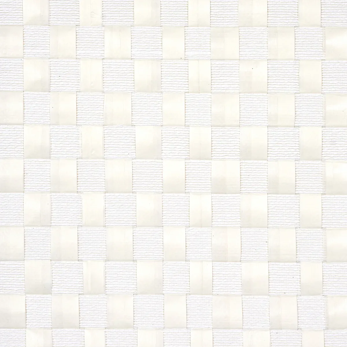 TEXTURED CHECK WHITE Schumacher Wallpaper wallpaper - SKU 5012970