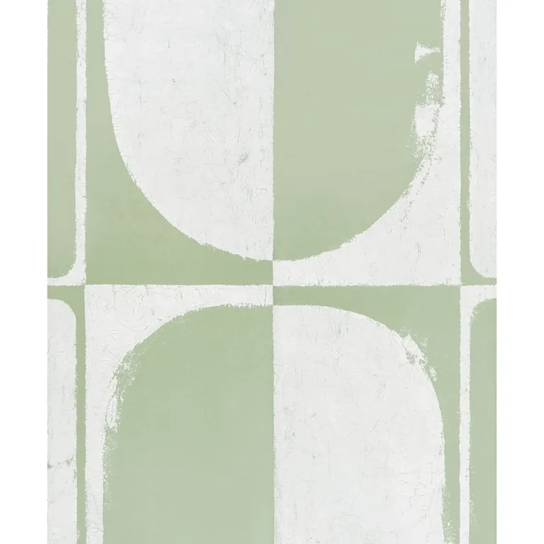 Schumacher THE CLOISTERS PANEL SET wallpaper, color SOFT GREEN, SKU 5014901
