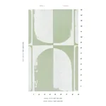 THE CLOISTERS PANEL SET SOFT GREEN Schumacher Wallpaper wallpaper - SKU 5014901