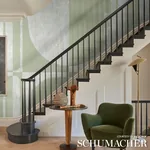 THE CLOISTERS PANEL SET SOFT GREEN Schumacher Wallpaper wallpaper - SKU 5014901