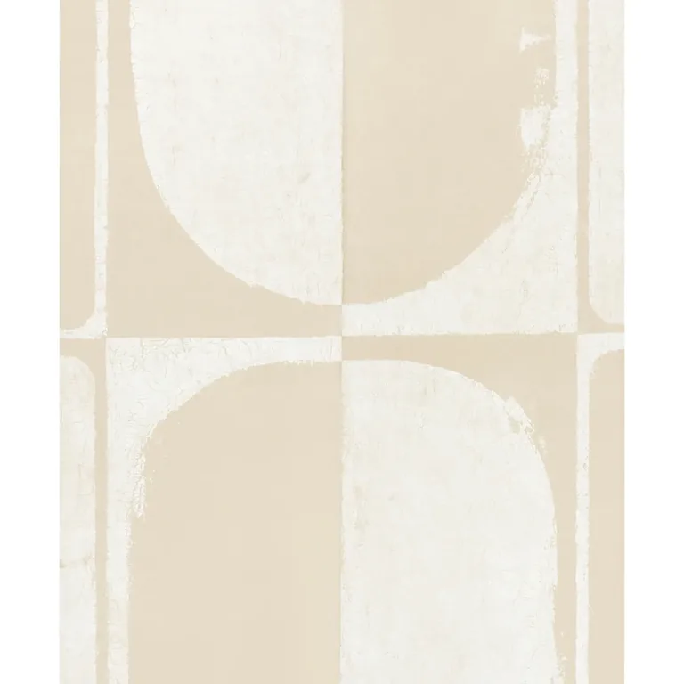 Schumacher THE CLOISTERS PANEL SET wallpaper, color WARM WHITE, SKU 5014900