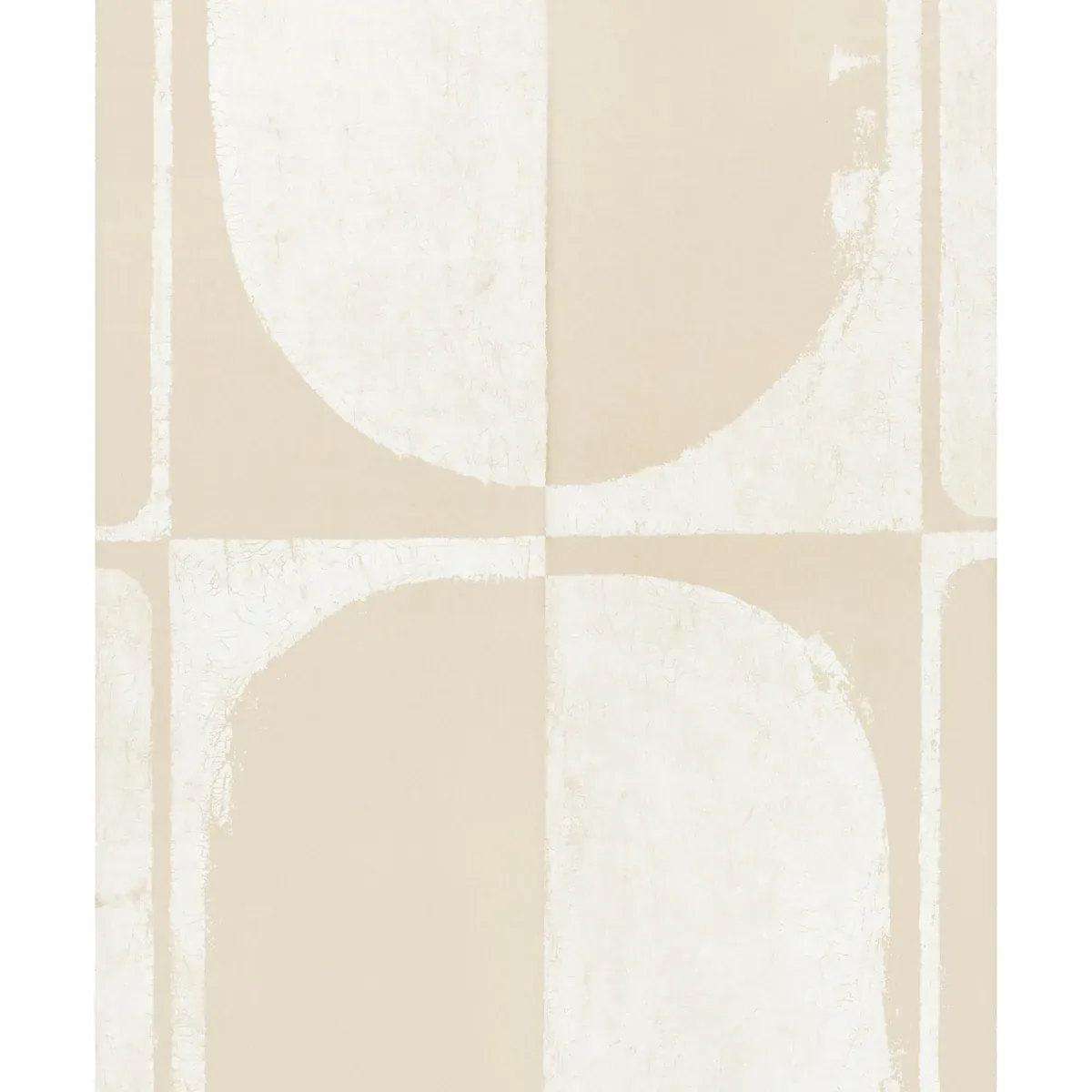 THE CLOISTERS PANEL SET WARM WHITE Schumacher Wallpaper wallpaper - SKU 5014900