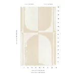 THE CLOISTERS PANEL SET - WARM WHITE Schumacher Wallpaper | THE CLOISTERS PANEL SET WARM WHITE Schumacher Wallpaper wallpaper - SKU 5014900