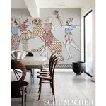 THE GOLDEN AGE PANEL SET - CYAN MULTI Schumacher Wallpaper | THE GOLDEN AGE PANEL SET CYAN MULTI Schumacher Wallpaper wallpaper - SKU 5011090
