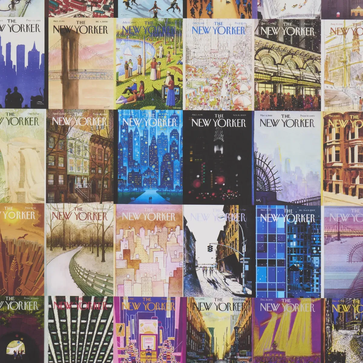 5016160 | THE NEW YORKER CITY-VIEW COVERS – MULTICOLOR