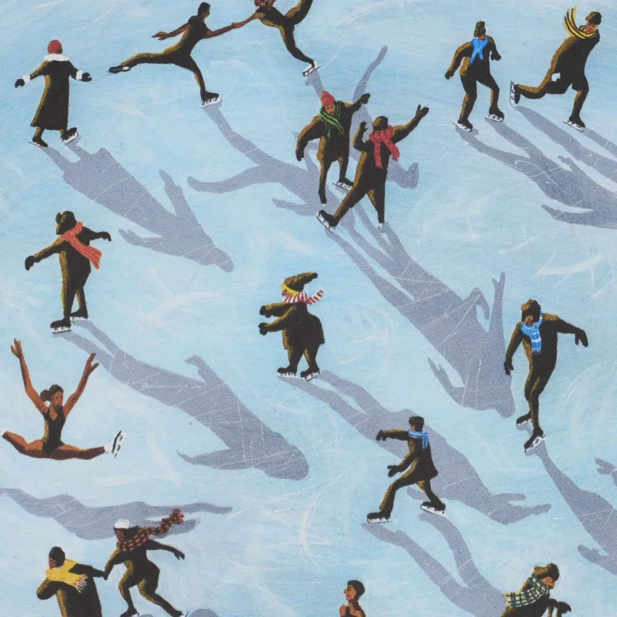 THE NEW YORKER CITY-VIEW COVERS - MULTICOLOR Schumacher Wall THE NEW YORKER CITY-VIEW COVERS MULTICOLOR Schumacher Wallpaper wallpaper - SKU 5016160