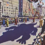 THE NEW YORKER CITY-VIEW COVERS - MULTICOLOR Schumacher Wall THE NEW YORKER CITY-VIEW COVERS MULTICOLOR Schumacher Wallpaper wallpaper - SKU 5016160